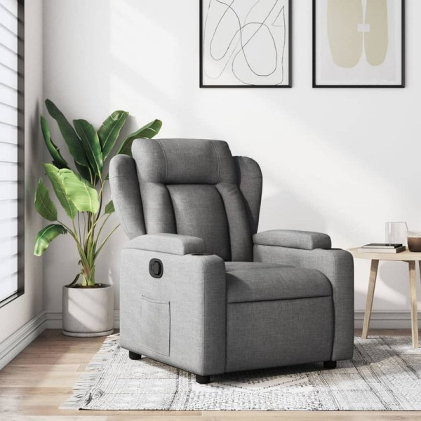 vidaXL Relaxsessel Dunkelgrau Stoff, 3205565, 8721012180536
