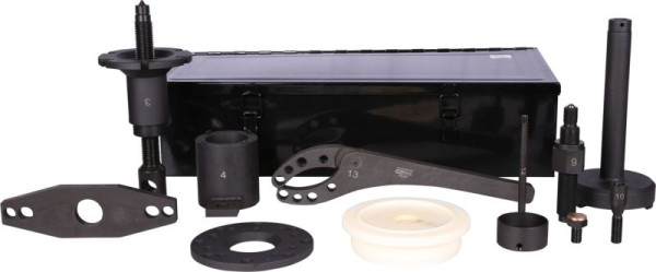 KS Tools Montage- und Demontage-Werkzeugsatz für ZF-Achsen, 11-teilig, 460.3795