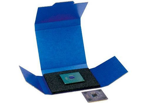 TransPak ESD-Chip Box, leitfähig, 100 x 60 x 15 mm, VE: 50 Stück, 299481