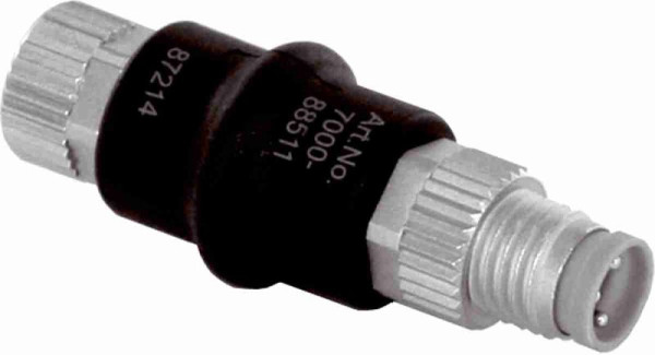 di-soric M8K4/M8S3 Adapterstecker, Kupplung M8, 4-polig / Stecker M8, 3-polig, 204129