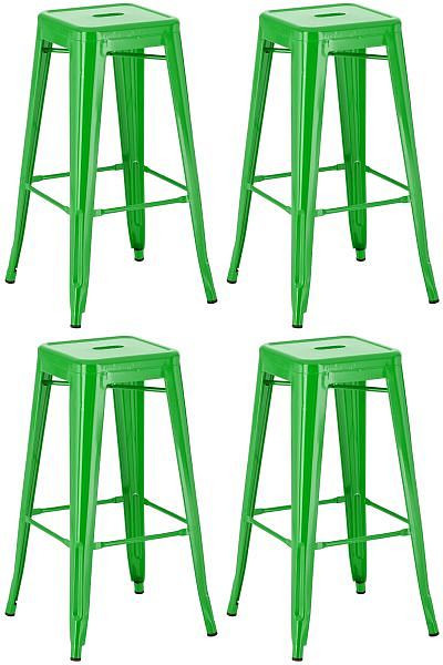 CLP Barhocker Joshua, grün, VE: 4 Stück, 312750, 4251756405434