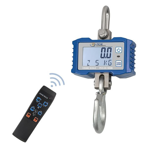 PCE Instruments Kranwaage, Messbereich (max) 1000 kg, Auflösung [d] 0,2 kg, PCE-CS 1000N