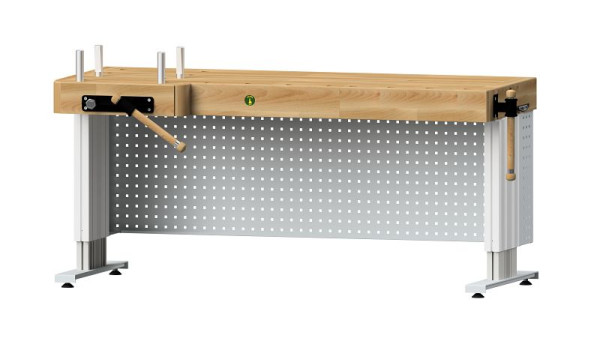 Ulmia Schreinerhobelbank Modell 4, elektromotorisch höhenverstellbar 700 - 1000 mm, 4-170 eHV, 4044637197722