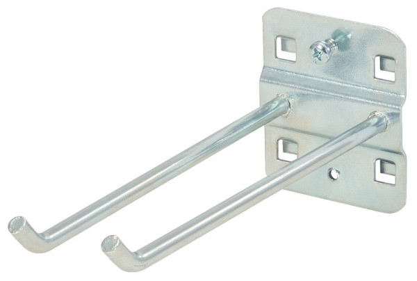 KS Tools Doppelter Werkzeughalter mit schrägem Hakenende, Durchmesser 6 mm, 150mm, 860.0815