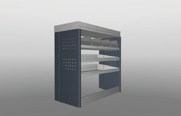 Plastipol-Scheu Profi-Line Fahrzeugeinrichtungslösung Modul 975 x 925 x 410 mm, PL 710
