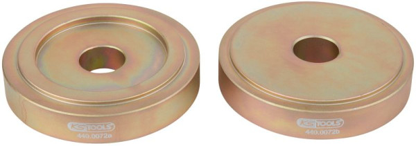 KS Tools Montage-Gegenhalteplatte-Satz für Ford / Mazda / Volvo, 2-teilig, 440.0072