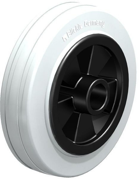 Blickle VPP 100/15G-SG Rad aus Vollgummi, Grau, 67835