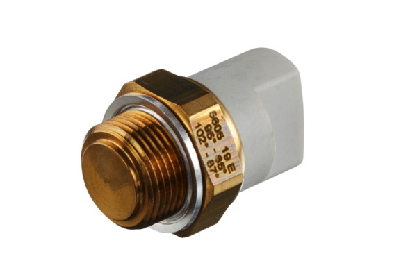 HELLA Temperaturschalter, Kühlerlüfter, 12V, 3-polig, Flachstecker, geschraubt, Schließer, 6ZT 007 802-001