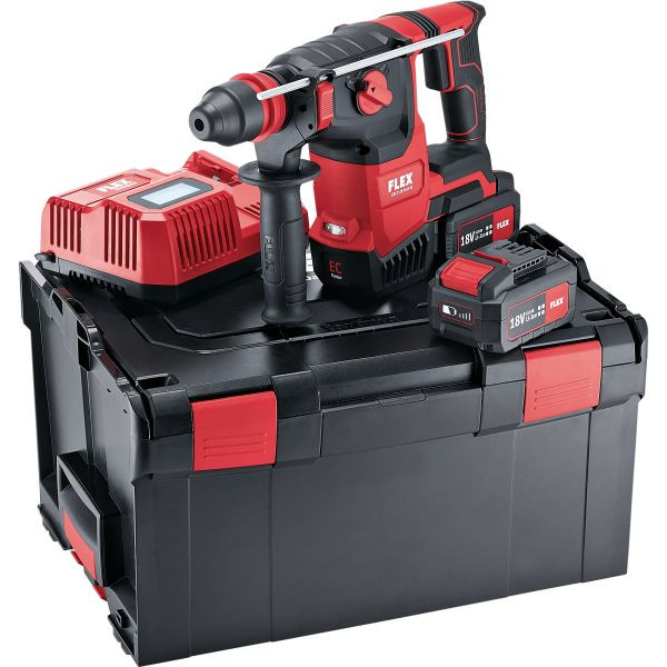 FLEX Akku Kombi-Bohrhammer 18,0 V CHE 2-26 18.0-EC/5.0 Set, 478474