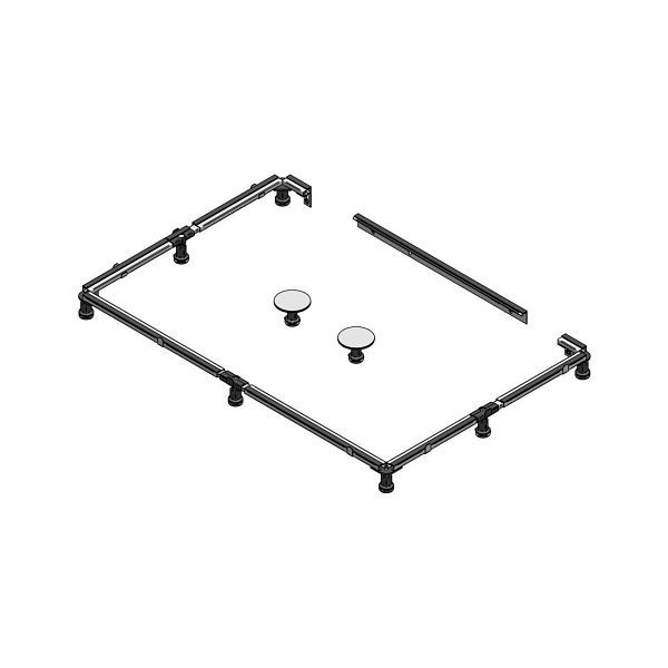 mabo Sanitec Montagerahmen 1200mm Höhenverstellbar 68-125, mit Wannenrand 101390, 102919