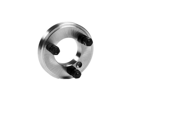MACK Flansch für Drehfutter D= 125 mm, Stahl, DIN 55027-3", futterseitig plan, ZE-FP7-125/3