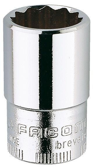 Facom Steckschlüssel 3/8" 12-Kant 1/2", JB.1/2