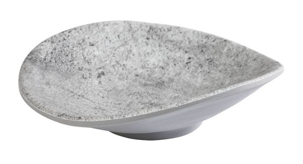 APS Schale -ELEMENT-, 10,5 x 10 cm, Höhe: 3 cm, Melamin, Farbe: Betonoptik, 0,02 Liter, VE: 24 Stück, 84826