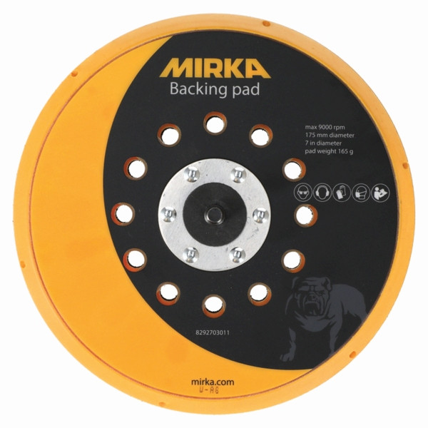 Mirka Schleifteller 175mm M9 Grip, 37-fach gelocht, Medium, 8292703011