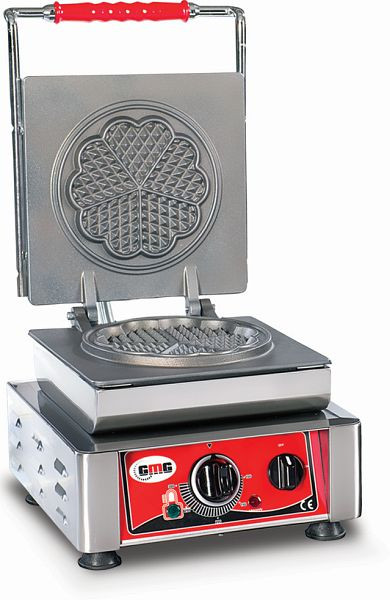 GMG Waffeleisen Amore-S, 1x (Ø 16cm), wechselbare Backplatte sehr einfach Montage, 50° bis 300°C, leichte Reinigung, WE-01S