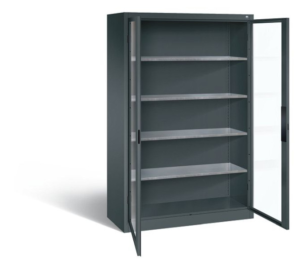 C+P Werkzeugschrank Acurado, H1950xB1200xT500mm, Farbe: Anthrazitgrau, Muldengriff, 8931-055 S10105