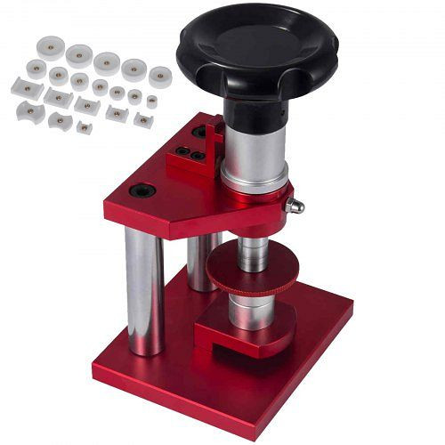 VEVOR 203,2 mm Kristalllünette, Gehäuserückseite, Uhrengehäuseöffner, Uhrwerkshalter, große Verschraubung, DYGSBYJKBJ0000001V0