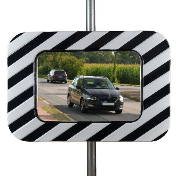 dancop Verkehrsspiegel Edelstahl 40x60 cm, TM-F INOX 40 X 60
