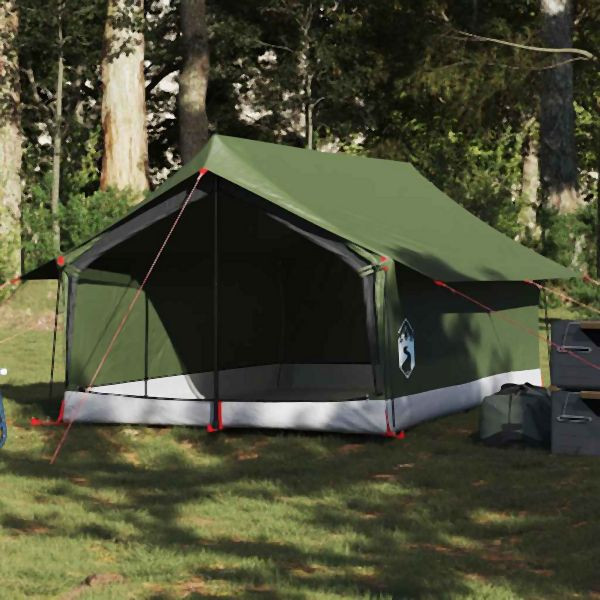 vidaXL Campingzelt 2 Personen Olivgrün Wasserdicht, 4009621