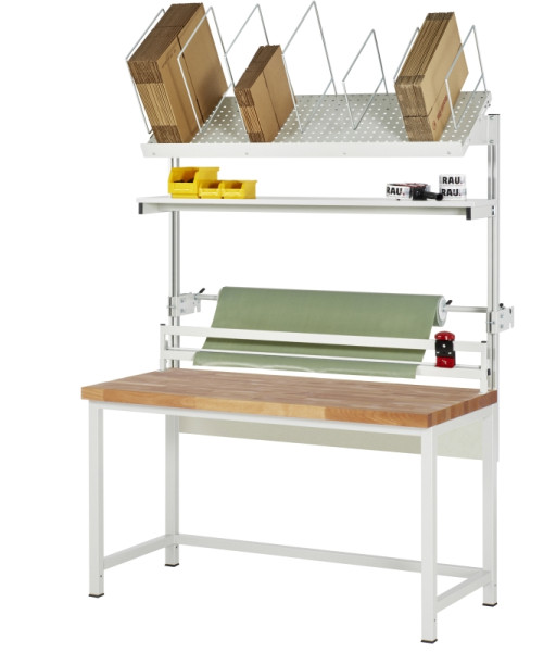RAU Packtisch Komplettset 03, WB-8000, B2000 x T900, B-Platte, 03-8000-1-209B4H-VP03.12