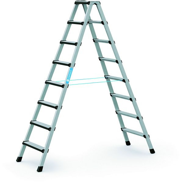 ZARGES Comfortstep B - LM-Stufen-Stehleiter 2 x 8 Stufen, 41437