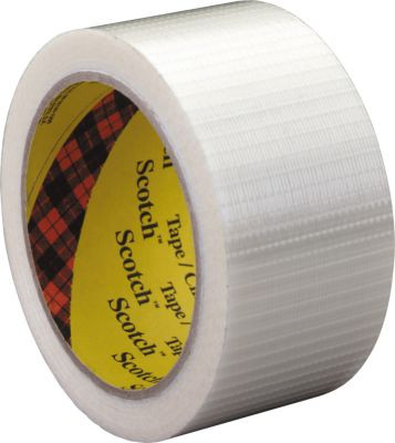3M Scotch Filamentklebeband 8959, transparent, 50 m x 38 mm, VE: 24 Rollen, 7000095309