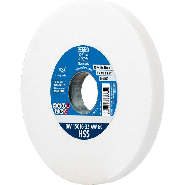 Pferd Schleifbockscheibe BW 15016-32 AW 60 HSS, 39008420