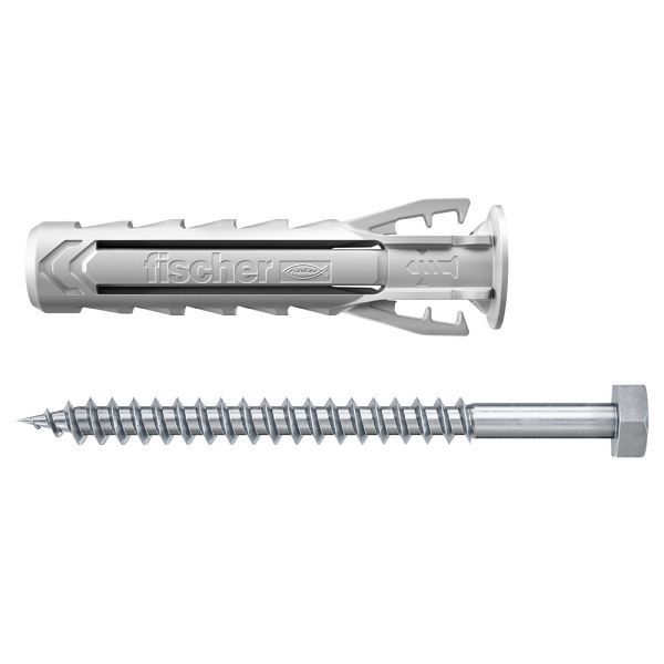 Fischer Spreizdübel SX Plus 10 x 50 S mit Schraube, VE: 5 Stück, 567828