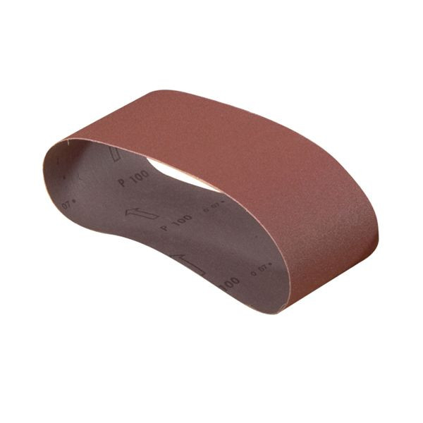 Norton Industrial Schleifband für Hand-Bandschleifer R230, Breite: 100 mm, Körnung: 120, Länge: 620 mm, VE: 10 Stück, 63642546452
