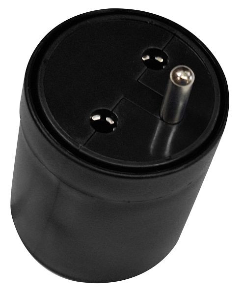 Kraftwerk Stecker- Adapter Schuko/Schweiz Typ J, Drehrichtung: Links + Rechts, 32099