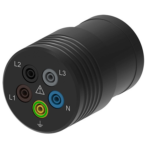 HT Instruments CEE-32A Messadapter (CEE 5 Pol Stecker mit 5 Anschlussbuchsen), 2002950