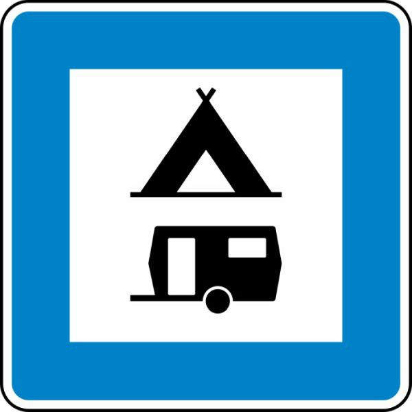 Stein HGS Zelt- und Wohnwagenplatz Nr. 365-60, 840x840mm /RA1/Flachform 2mm, 365-60-211