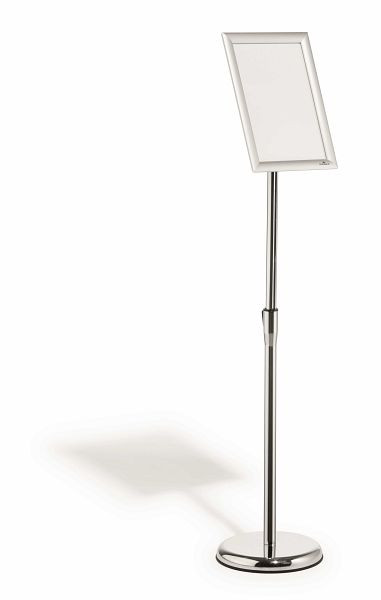 DURABLE Prospektständer, A4, mit Alu-Klapprahmen, 120,5 cm, 4798 23