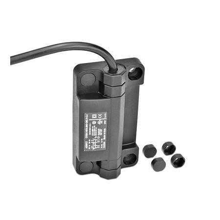 Ganter Sicherheits-Schaltscharniere, Kunststoff, mit Ansschlusskabel (GN 239.6-60-110-1-BK-2), 239.6-60-110-1-BK-2