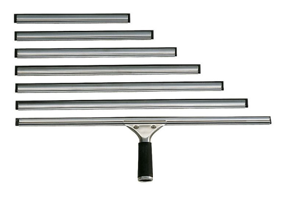 Floorstar Edelstahl Schiene und Gummilippe 35 cm, ESG 35, 160-119-00-008