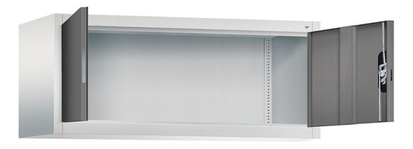 C+P Aufsatzschrank Acurado, H500xB1200xT500mm, Farbe: Lichtgrau / Vulkangrau, Muldengriff, 9484-000 S10173