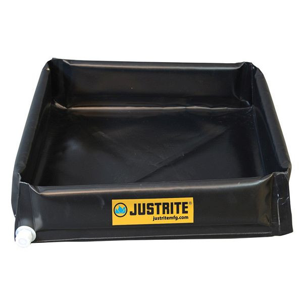Justrite Mini-Auffangwanne Flex Tray 2844, 121.9cm x 121.9cm, JEN28444BL