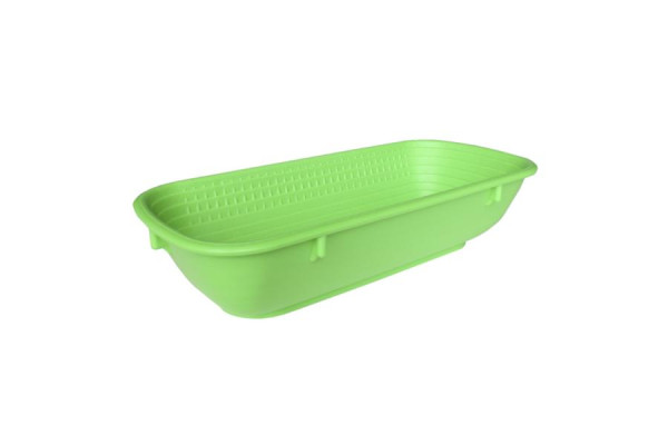 Schneider Brotform 500 Gramm rechteckig, Polyethylen, Farbe hellgrün, 201030