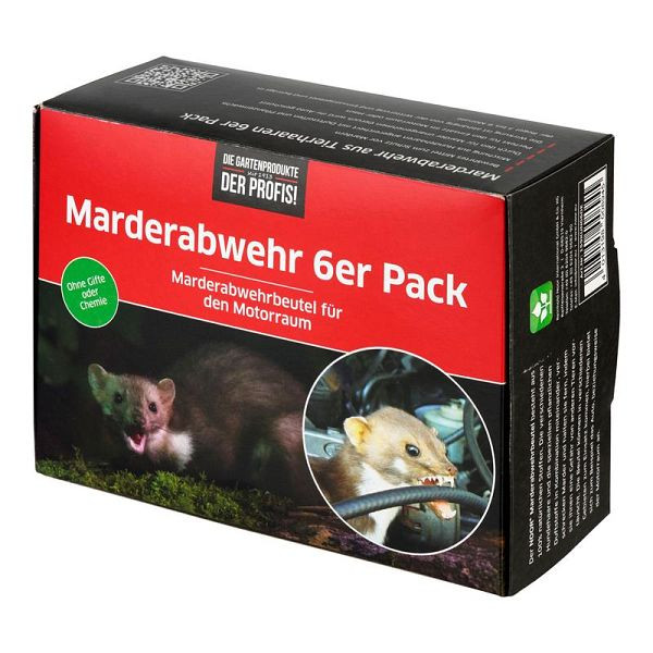 NOOR Marderabwehr aus Tierhaaren, VE: 6 Stück, 159KUN06DE