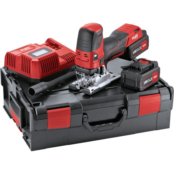 FLEX Akku-Stichsäge 18,0 V JS 18.0-EC/5.0 Set, 489778, 4030293220713