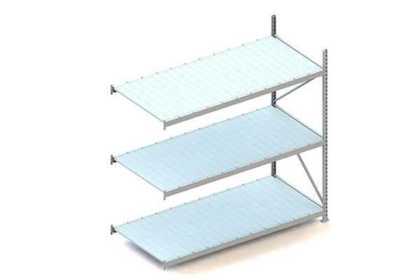 Meta MINI-RACK AR 2200x2200x1050 mm, verzinkt, mit Stahlpaneele, Bodenanzahl: 3, 20051258