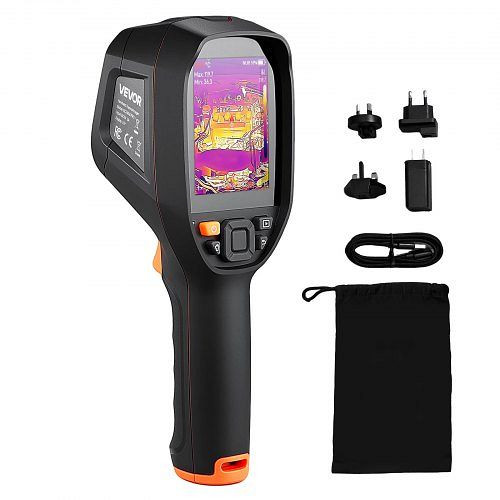 VEVOR Wärmebildkamera TISR 512x384, 256x192 IR, 2MP visuell, 25Hz, -20°C bis 550°C, 4 Bildmodi, 7 Farbpaletten, FWIFIYHWRXY32CPHW002V9