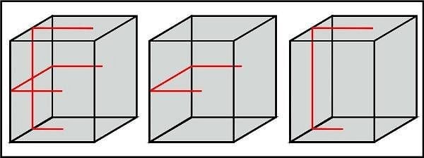 hedue Linienlaser L1, Arbeitsradius ohne Laser-Empfänger 10 m, Arbeitsradius mit Laser-Empfänger 50 m, L216