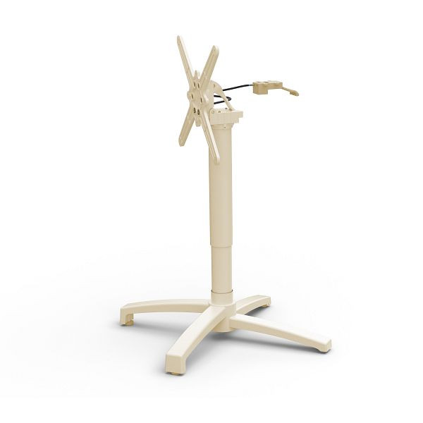 Feros X Cross Pneumatisch verstellbares Tischgestell sand, 11015