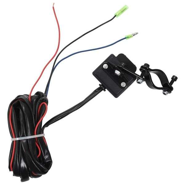 VidaXL Elektrische Seilwinde 1360 Kg – 12 V, Mit Montageplatte, Fernbedienung & Funk – Für Fahrzeugbergung