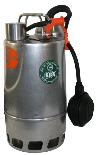 SBN Schmutzwassertauchpumpe F1 mit Schwimmer, Motorleistung: 370 Watt / 230 Volt, 17190