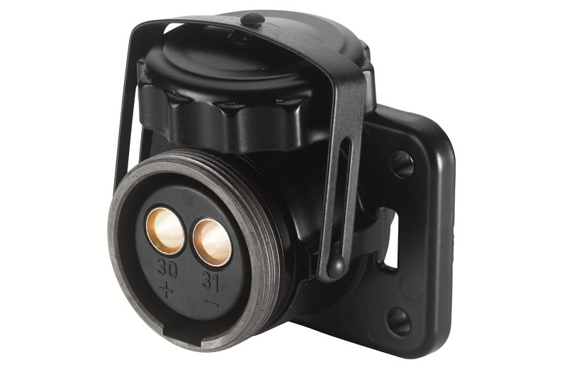 HELLA 7/6-polige Steckdose 12V - Schwarz DIN/ISO 1724