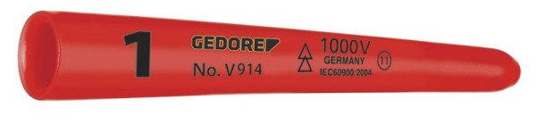 GEDORE Zählertülle 1, mit Kennzeichnung, Isolieren von Einzeladern, 2324938