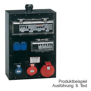 GIFAS Vollgummi-Verteiler 7900, Schutzart: IP 54, 28 kg, Gl-Faktor: 0,8, 211264