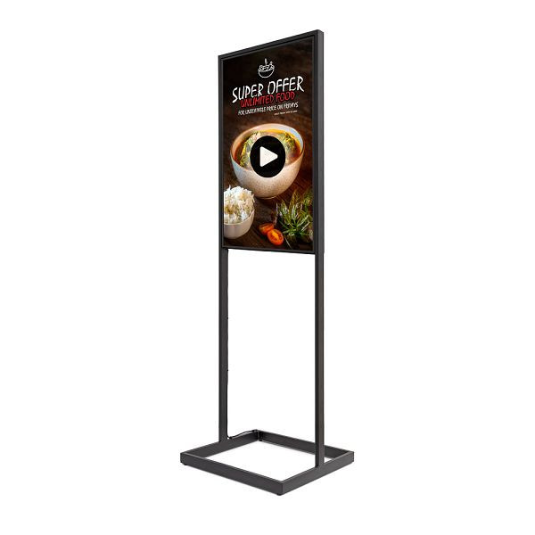 Showdown Displays Digitale Infostele Sky mit 43" Samsung-Bildschirm, DISKYTOTEM43ESF